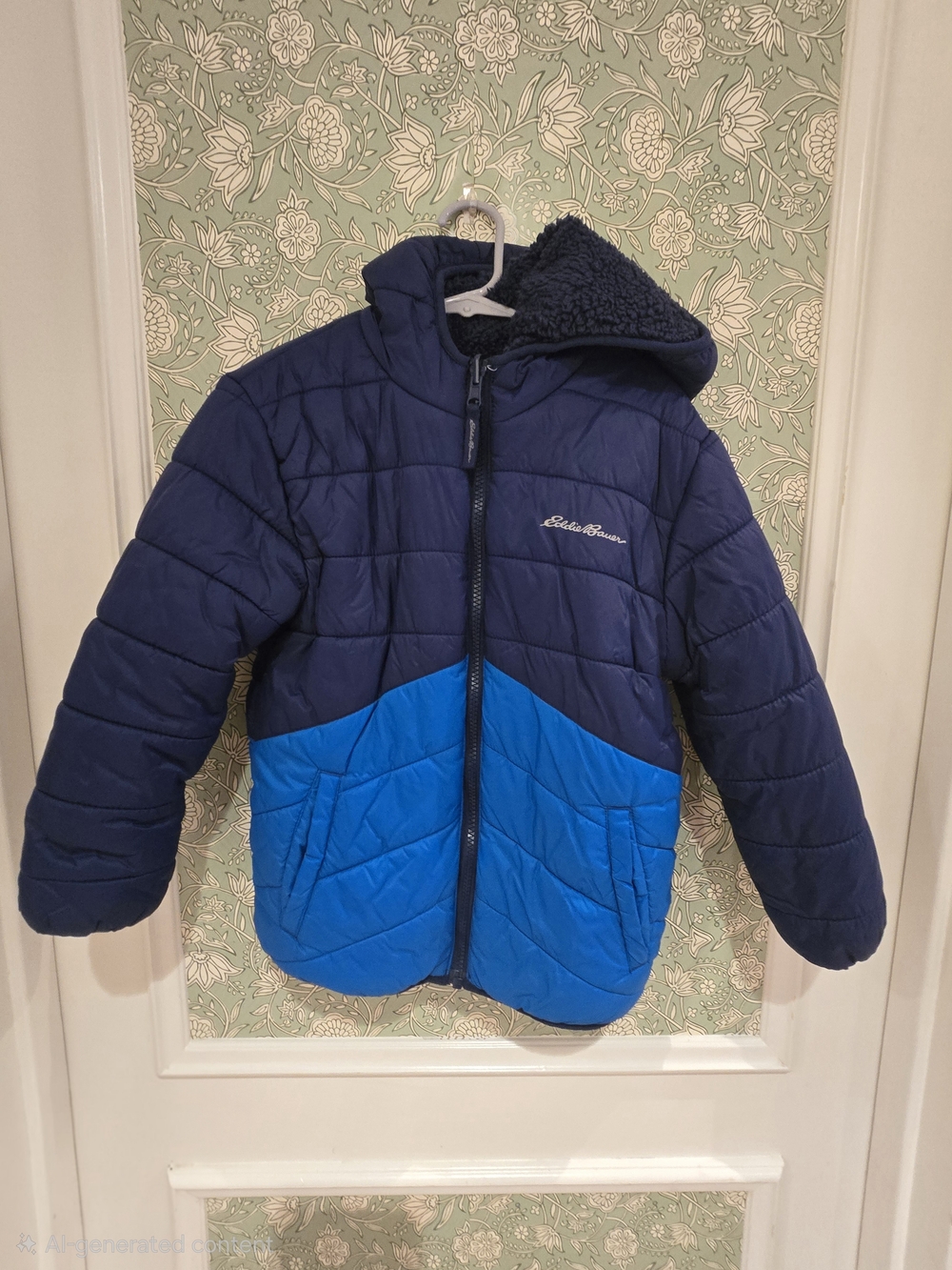Eddie Bauer Kids Deer Harbor Reversible Hooded Jacket